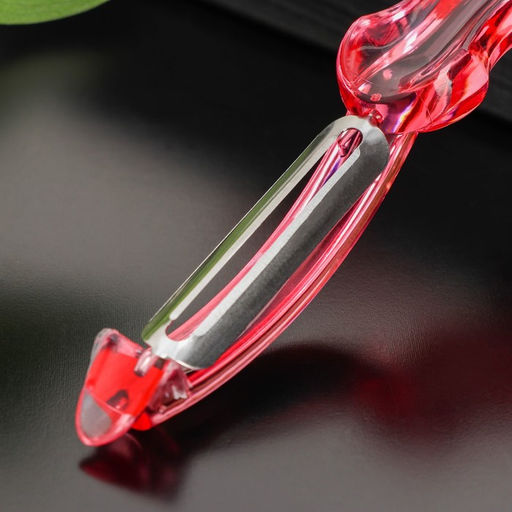 Цена за 2 шт. Овощечистка Доляна Леденец, 17 см, цвет МИКС  фото 3