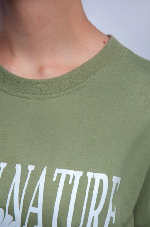 Арт. 31131 Футболка женская оверсайз 44-52 (5 шт) Цвет:полынь - Калинка фото 5