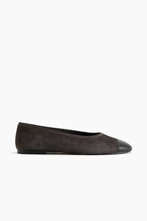 Suede ballet flats - H&m фото 3