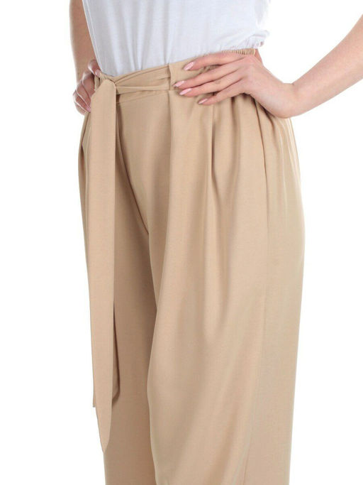 KD-1068 BEIGE Брюки женские - Фабричный китай фото 4