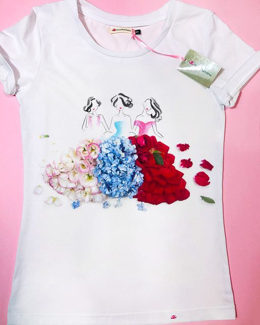 Эксклюзивная футболка Yana Pletneva упаковка плотный Zip пакет!  фото 4