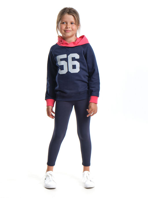 Толстовка для девочки UD 2066 антра/кор - Mini maxi фото 4