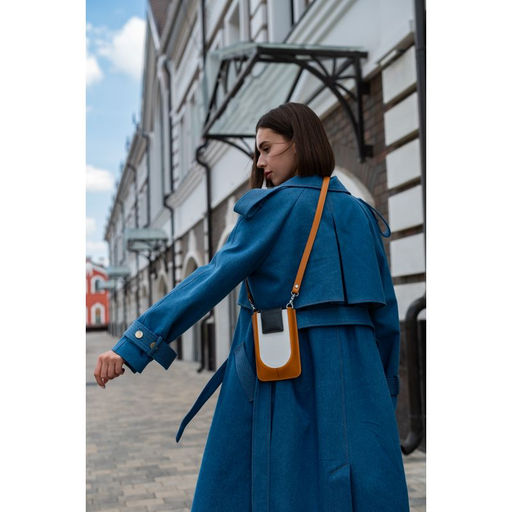 Чехол для хранения телефона Smart Case 81 Желтый/белый/серый