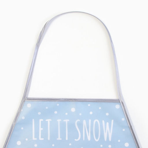 Фартук детский для творчества "Этель" "Let it snow", 49 х 39 см, 100% п/э