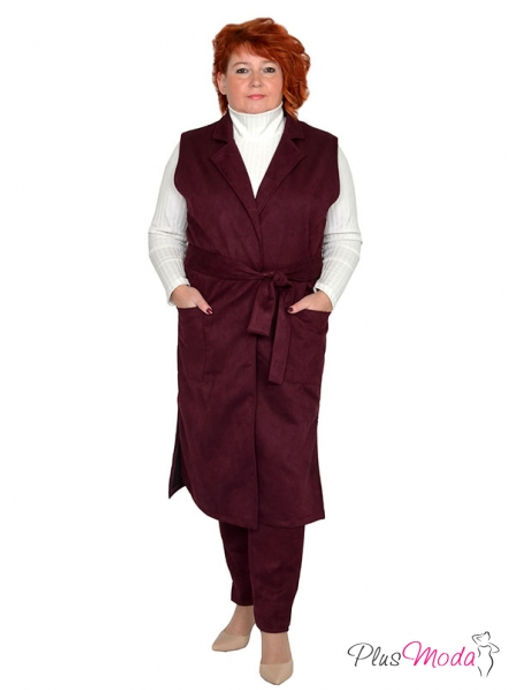 Жилет Модель №1400 размеры 44-84 - Plusmoda фото 17