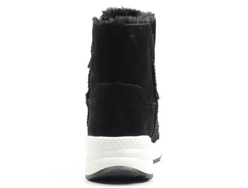 04-HW872-1 BLACK Дутики женские зимние (искусственные материалы) - Фабричный китай фото 12