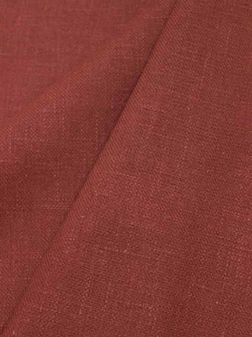 Конопля с хлопком-диагональ цв.Винтажный терракотово-коричневый, СОРТ2, ш.1.4м, конопля-80%, хл-20% - Купава фото 6