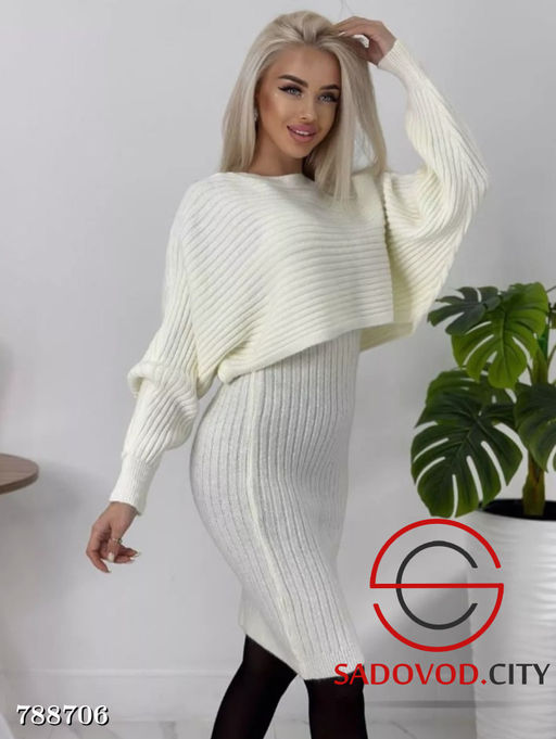 Платье с кофтой двойка женское - Bruno фото 5