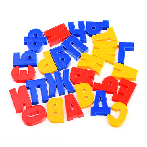 Магнитная азбука: Набор букв русского алфавита (106)