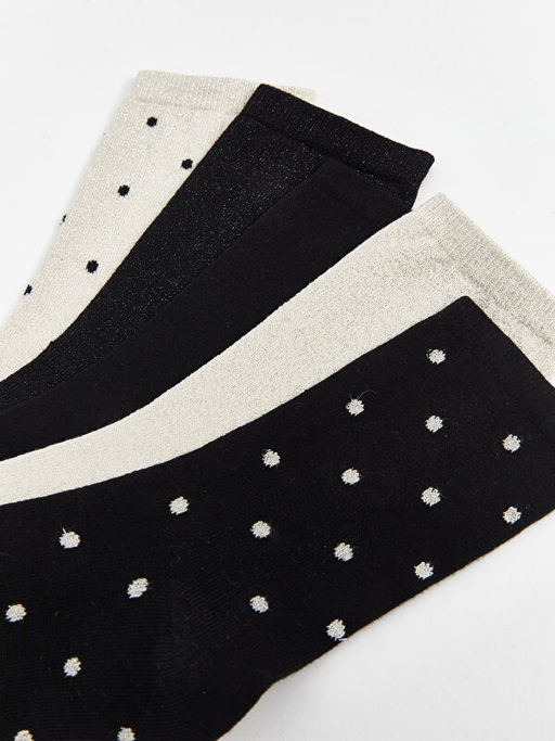 Puantiyeli Kad?n Soket ?orap 5li Paket - Waikiki фото 3