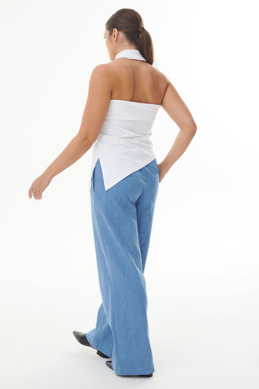 Брюки AURA 4103-164 темно-голубой  фото 2