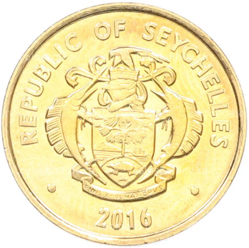 Монета 5 центов 2016 года Сейшелы