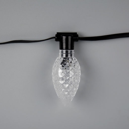 Умная гирлянда Нить 6 м с насадками Шишки, IP20, тёмная нить, 20 LED, свечение RGB, USB - Luazon lighting фото 8