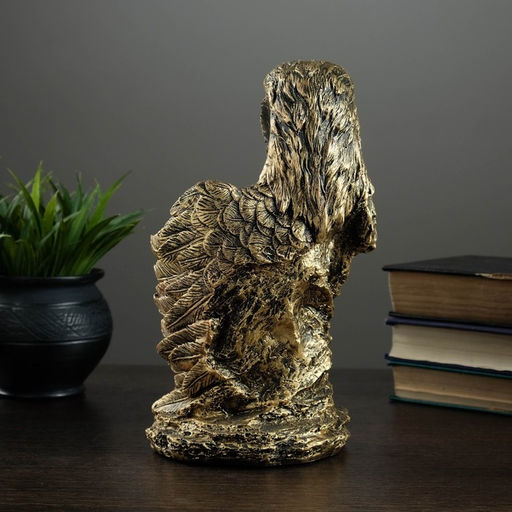 Подставка для бутылки «Орел», под бронзу, 15×14×25 см