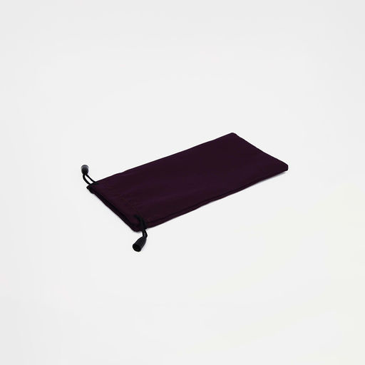 Цена за 20 шт. Футляр для очков на затяжке, ФАСОВКА 20 ШТ, 9 х 17.5 см, цвет фиолетовый - Simaland фото 3