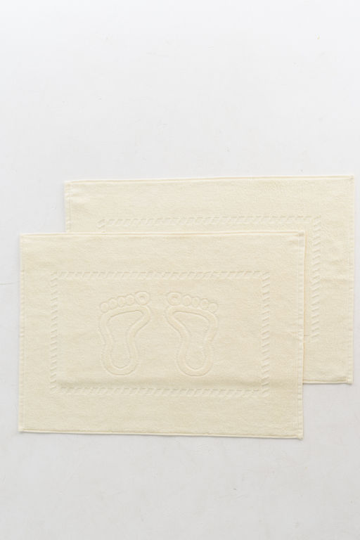 Комплект полотенец для ног махровое Софатекс 50 * 70 коврик ножки 2шт