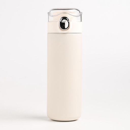 Термос Мастер К Simple, 400 мл, 20.5?6.3 см, сохраняет тепло 8 ч, нержавеющая сталь, белый