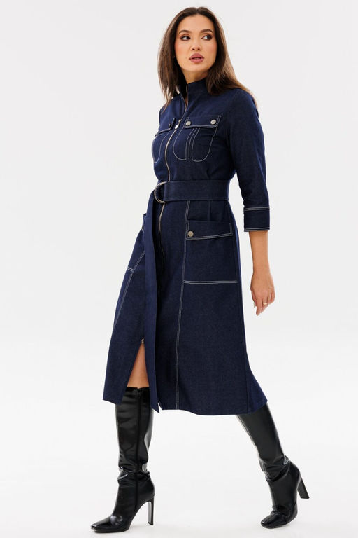 Платье MA CHERIE 4073 темно-синий