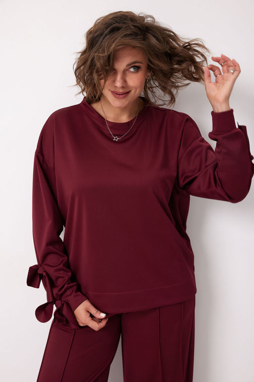 Свитшот BegiModa 4139 вишня  фото 6