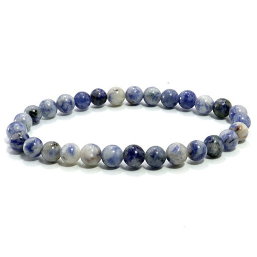 Браслет из камня Содалит на удачу и успех 6мм