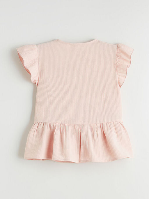 V Yaka F?rf?r Detayl? M?slin K?z ?ocuk G?mlek