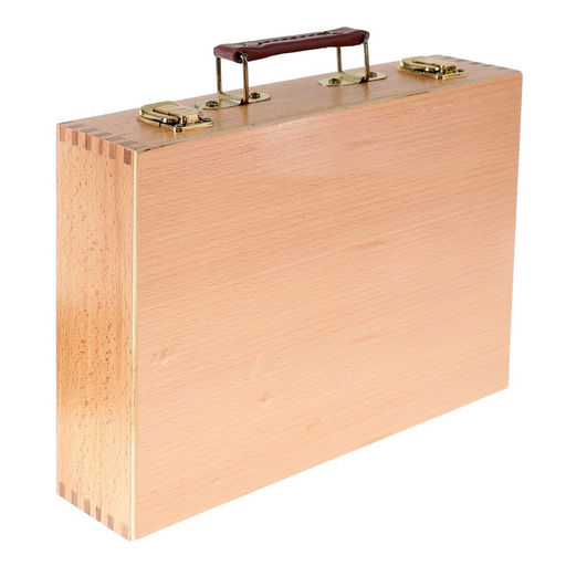 Этюдный ящик, 39.5×30×8.3 см, бук