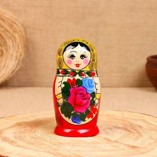 Матрёшка дерево «Семёновская», 6 кукольная, высшая категория
