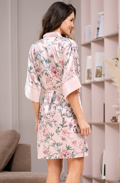 Короткий запашной халат Mia-Amore  фото 2