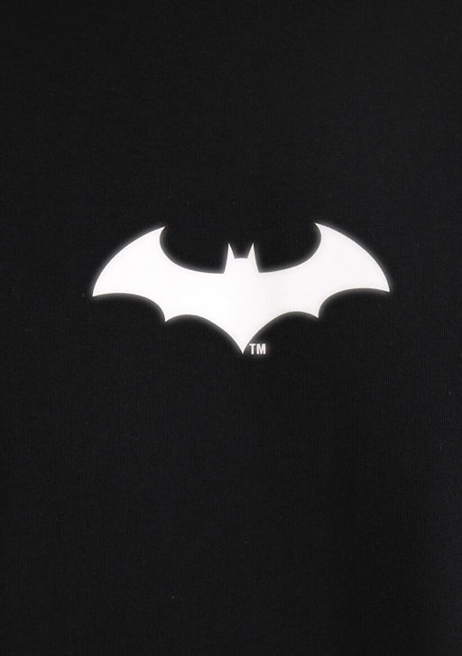 Batman Bask?l? Siyah Tisort - Mavi фото 8