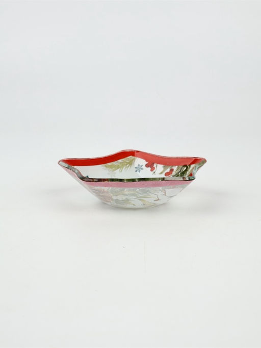 Соусник стеклянный С Новым годом, набор 3 шт.