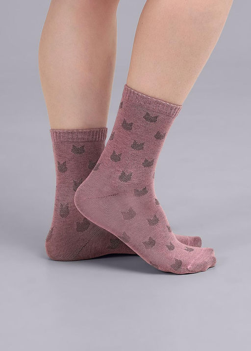 (CLE) C4423 носки дет. Дарк ажур