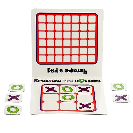 Настольная игра Крестики против ноликов - Лас играс kids фото 2