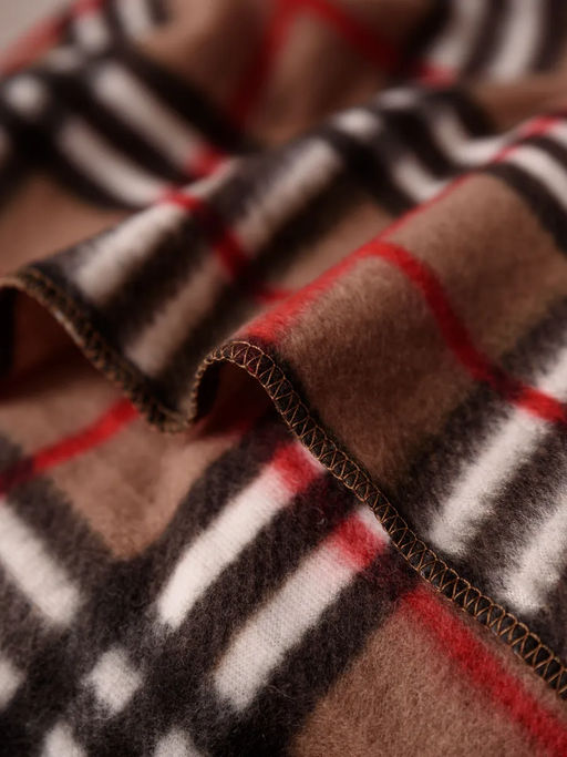 Флисовый плед 130x160 см с принтом PF130, двусторонний: Для дома, дивана, пикника, машины, путешествий - Bio-Line