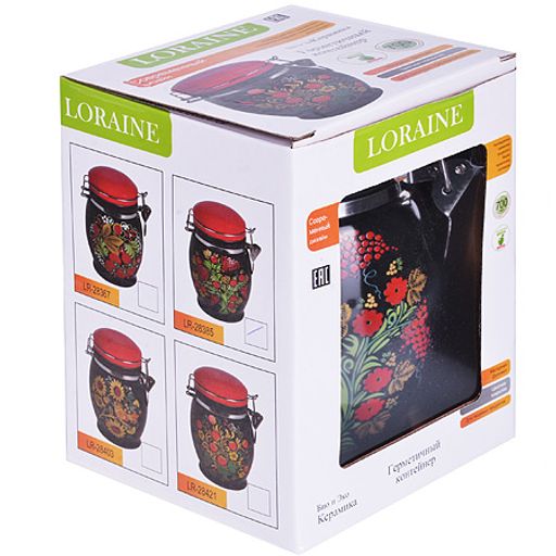 28367 Банка для сыпучих 700 мл Брусника дол/металл LR (х36) - Mayer&boch фото 3