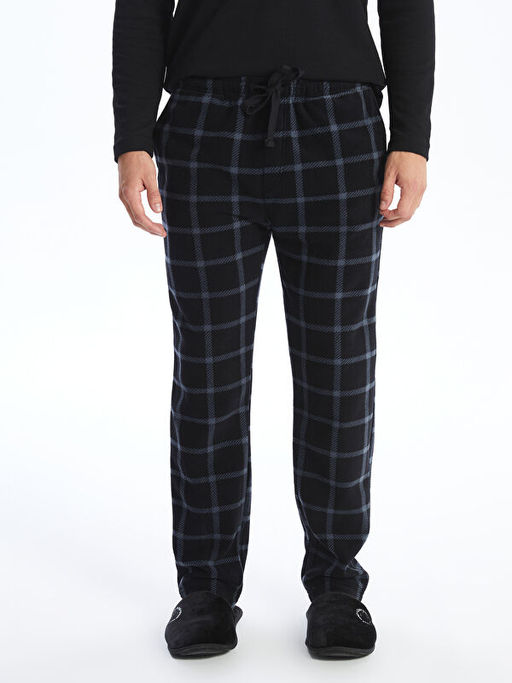 Standart Kal?p Ekose Polar Pijama Alt