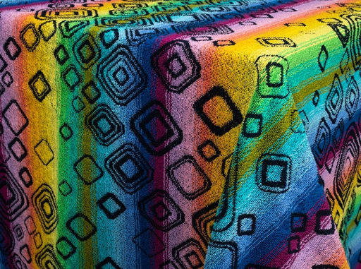 3с109.413ж1 Мишель (т.радужка) Плед 208х220 см