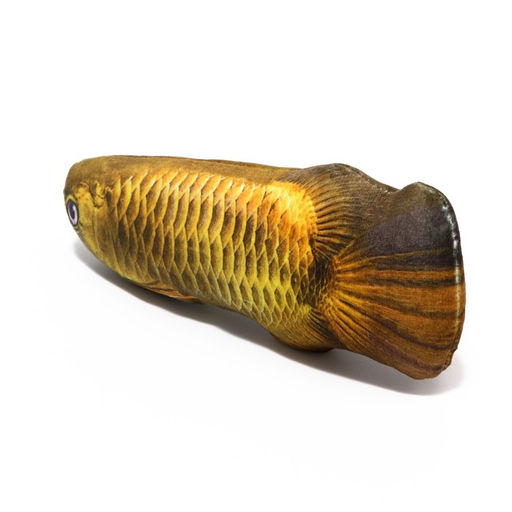 Игрушка Рыба моей мечты! с кошачьей мятой, аравана, 20 см - Пижон фото 3