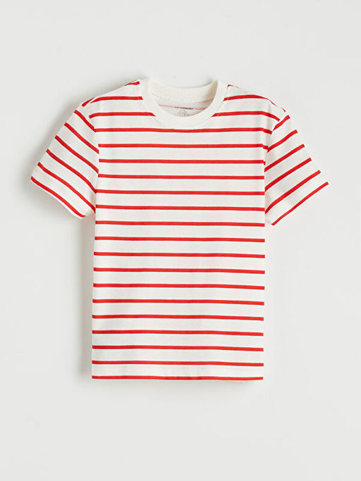 Erkek ?ocuk Bisiklet Yaka Penye Ti??rt 2li