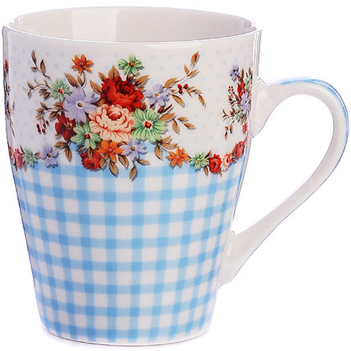 25977 Кружка 340мл Цветы (мин. 4шт)LR(х36) - Mayer&boch фото 4