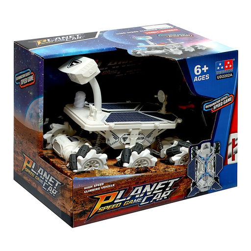 Машина «Луноход», радиоуправление, свет, подвижные элементы, с аккумулятором