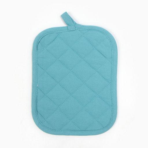 Набор кухонный «Этель»: варежка-прихватка 18×30 см, прихватка 18×21 см, цвет бирюза