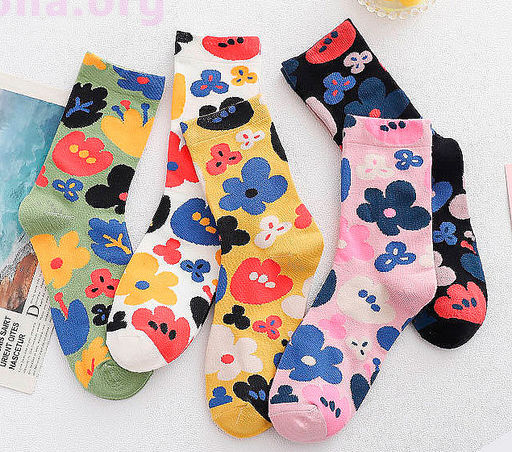 Носки Big flowers