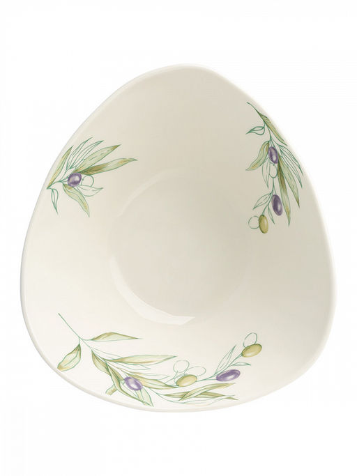 Салатник 1100мл белый фарфор - Lucky фото 4