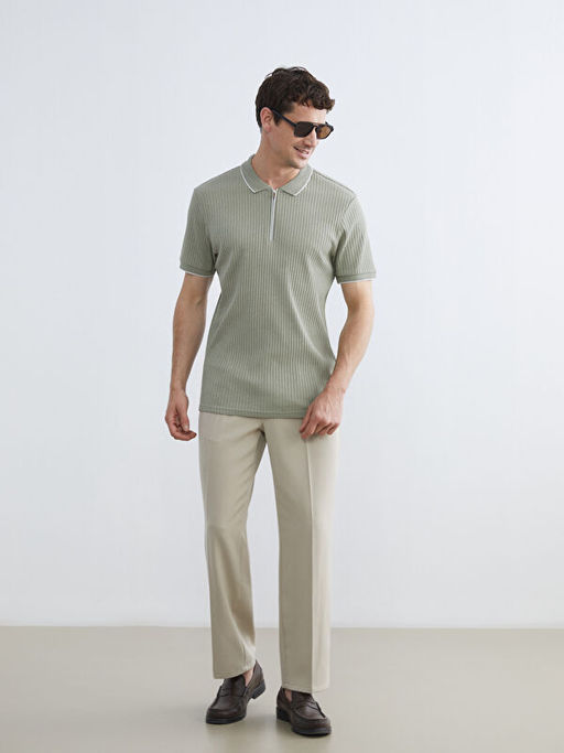 Polo Yaka ?izgili Erkek Ti??rt