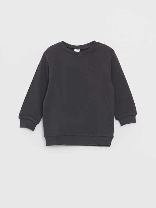 Bask?l? Uzun Kollu Erkek Bebek Sweatshirt 2li - Waikiki фото 2