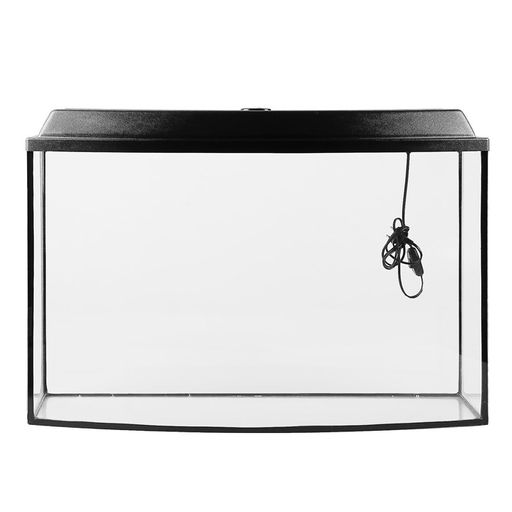 Аквариум Телевизор с крышкой, 100 литров, 80 х 27 х 50/55 см, чёрный - Пижон фото 3