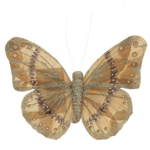 Изделие декоративное "Бабочка", L9 W13 H2 см, 2в.