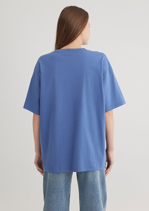 Mavi Logo Bask?l? Mavi Tisort  фото 5