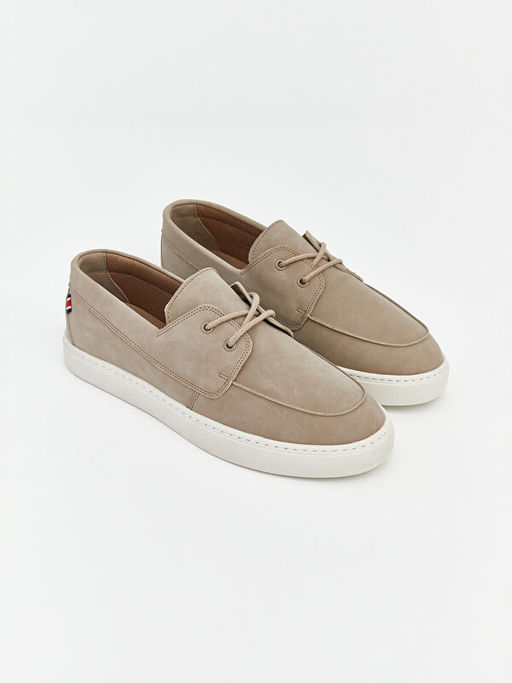 Ba?c?kl? D?z Tabanl? Erkek Klasik Ayakkab?