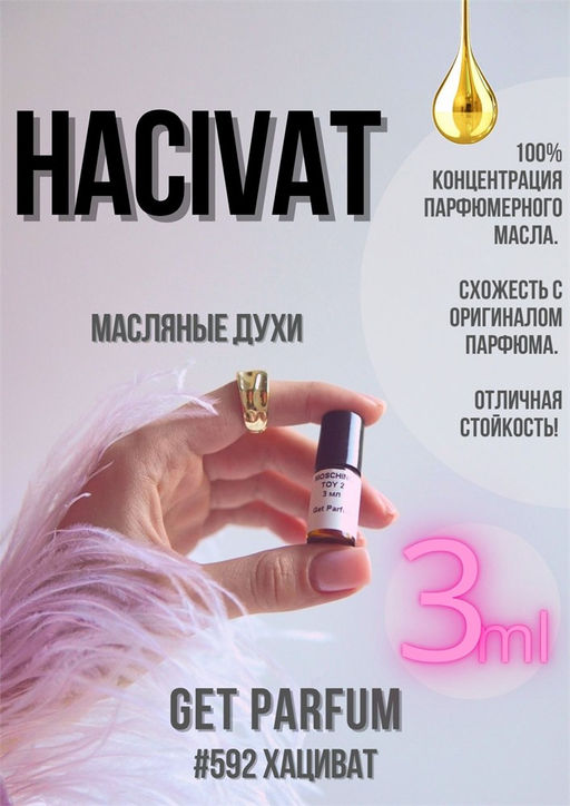 Масляные духи по мотивам ароматаHACIVAT	/ Nishane - Get parfum фото 5